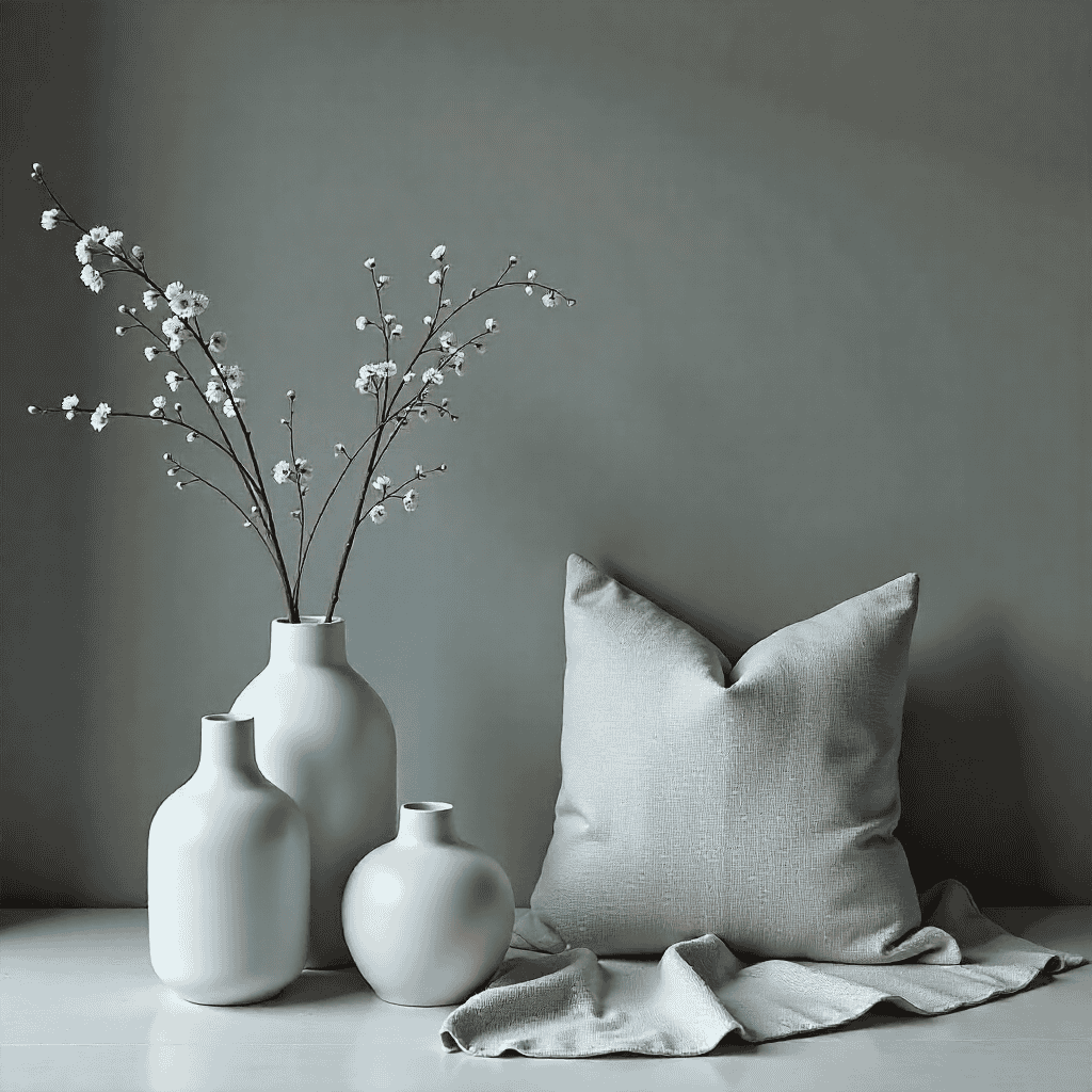 Ceramic vase collection