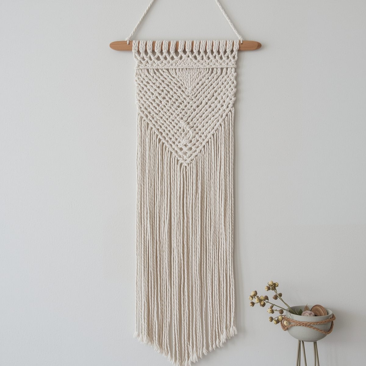 Handmade linen décor