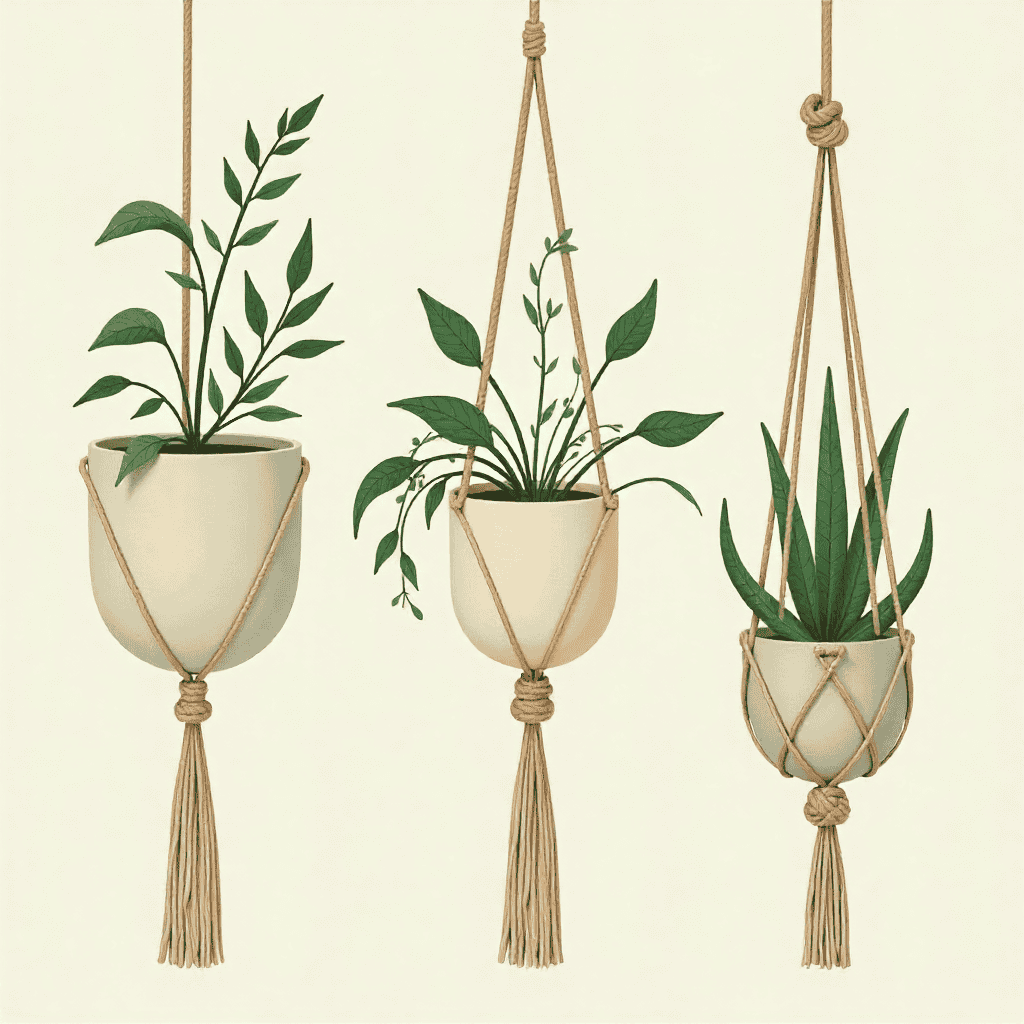 Macramé wall hanging